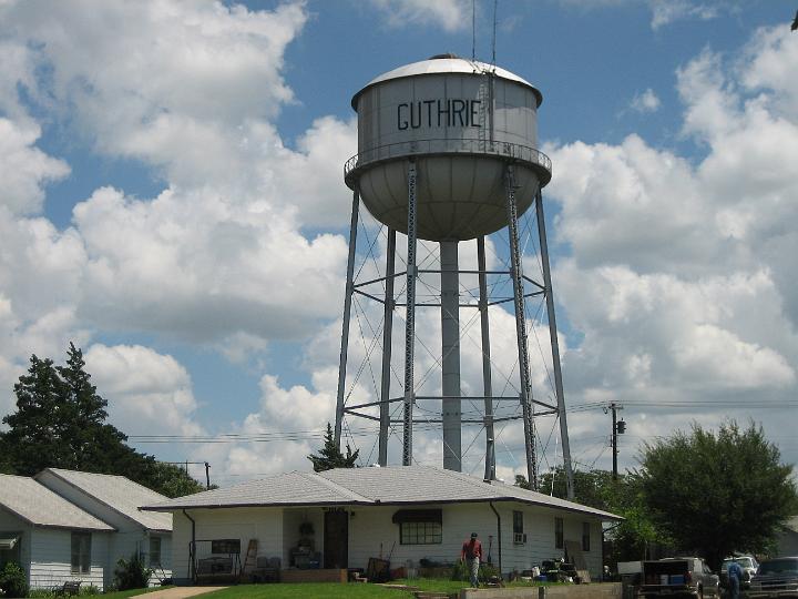 2007 Eyeball - The Guthrie, Oklahoma  Water Tower.JPG